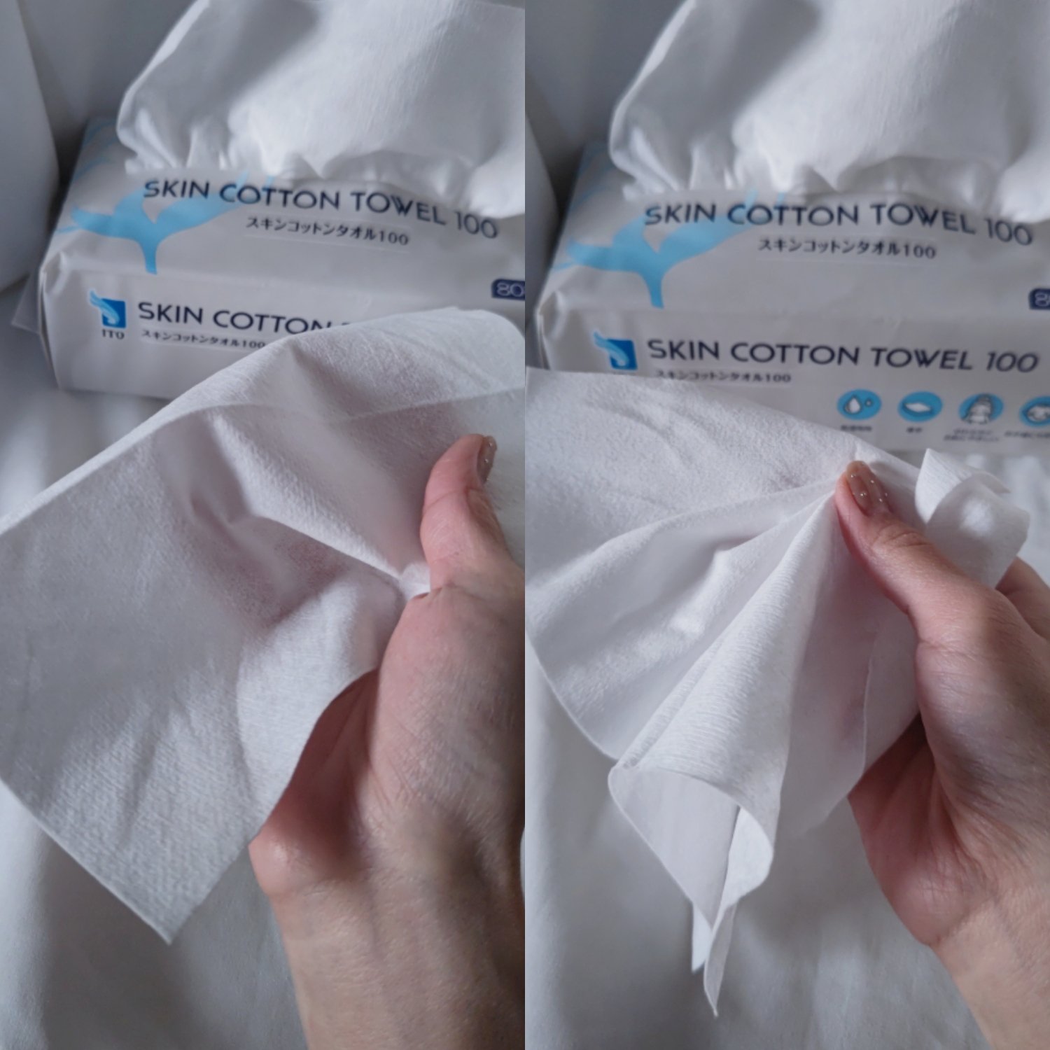 スキンコットンタオル100/ITO/クレンジングタオルを使ったクチコミ（3枚目）