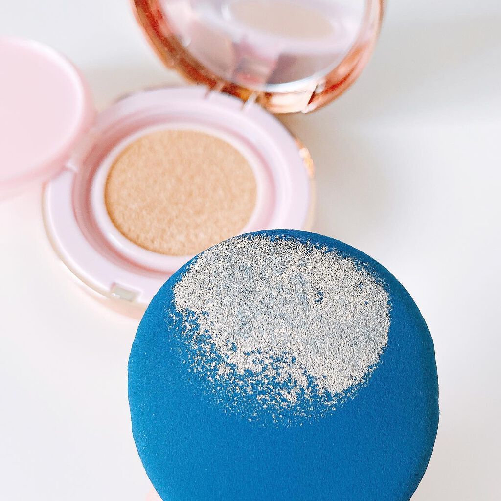 ピンクティーツリーカバークッション/APLIN/クッションファンデーションを使ったクチコミ（3枚目）