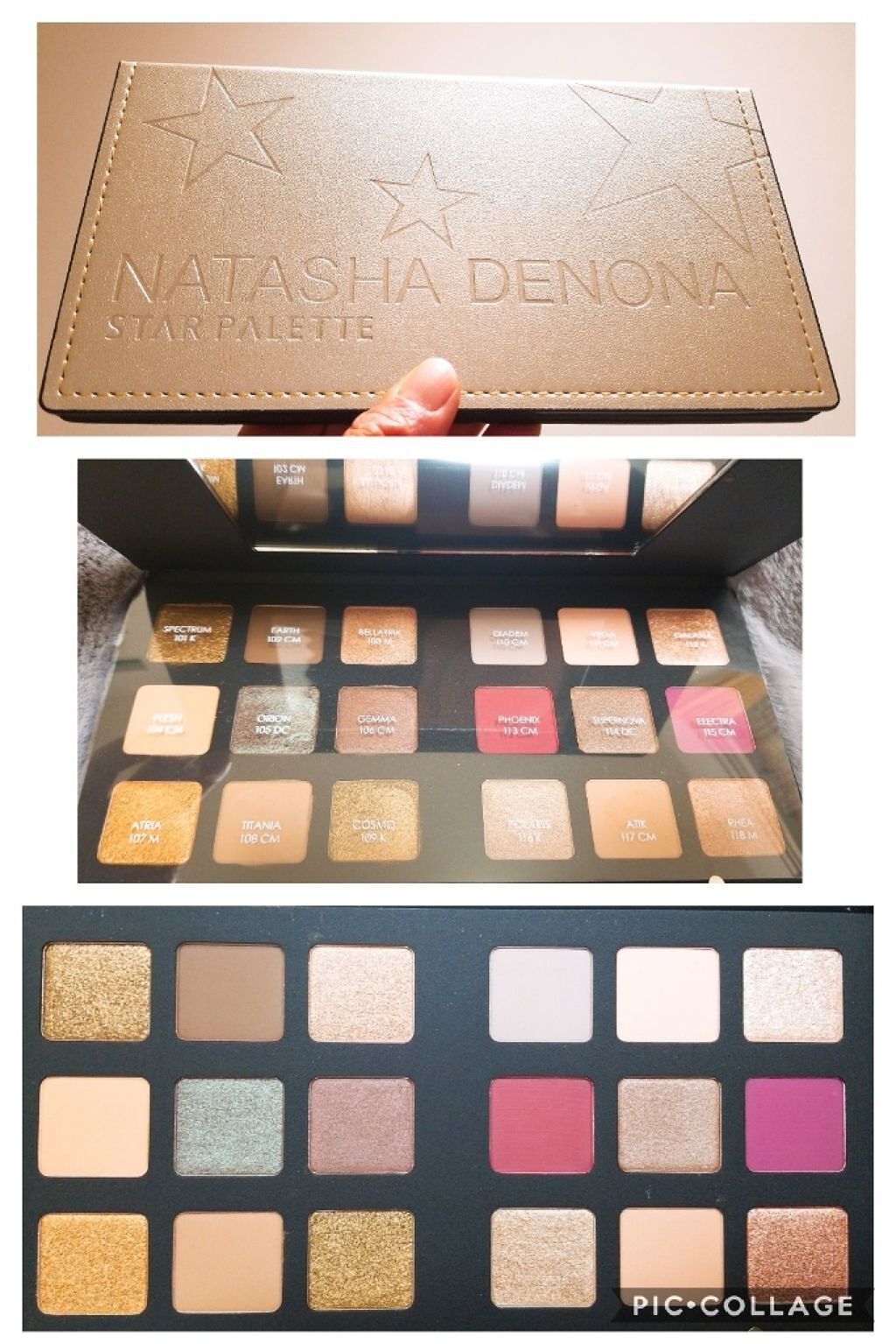 Natasha Denona  ナターシャ デノナ スター パレットのクチコミ「❇❇❇【BEAUTY LISH購入品より】❇❇❇
🔶NATASHA DENONA🔶
～STAR.....」（2枚目）