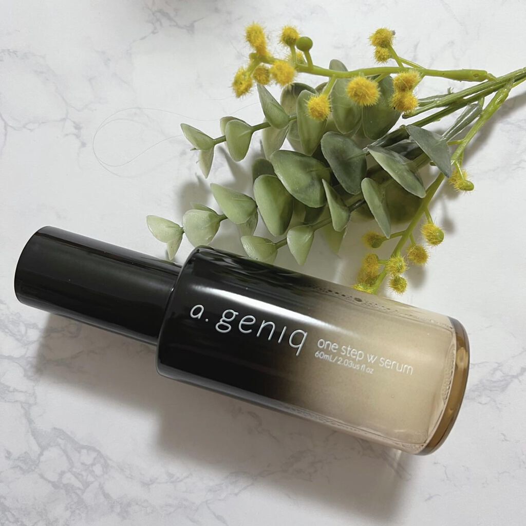 2本組 a.geniq エードットジェニック ワンステップWセラム 新品 美容液 新品未使用エードットジェニック ワンステップWセラム 2本セット