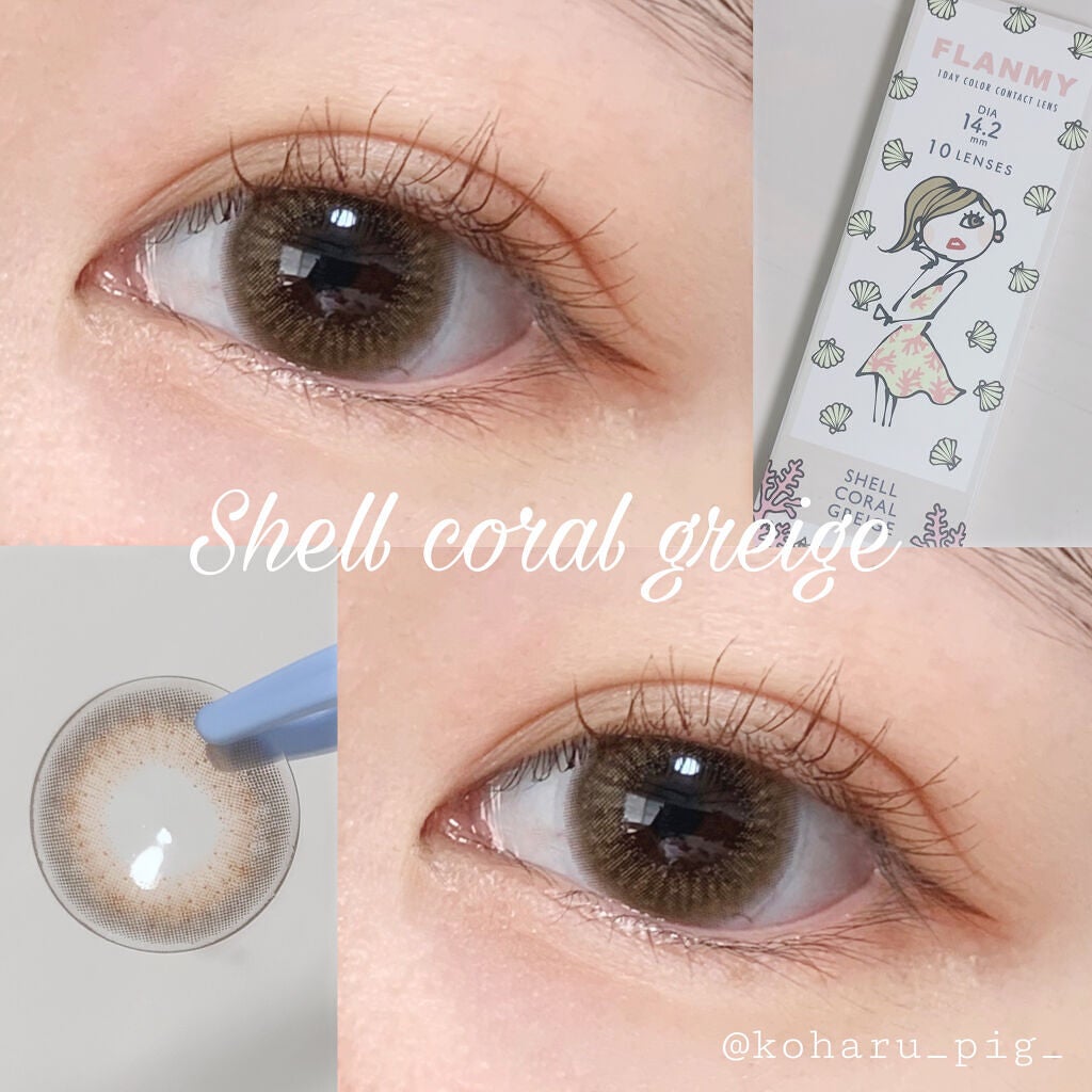 FLANMY 1day/FLANMY/ワンデー(1DAY)カラコンを使ったクチコミ(1枚目)