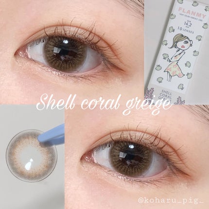 FLANMY 1day/FLANMY/ワンデー(1DAY)カラコンを使ったクチコミ(1枚目)