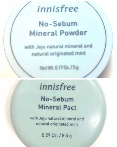 ノーセバム ミネラルパクト N/innisfree/プレストパウダーを使ったクチコミ（1枚目）