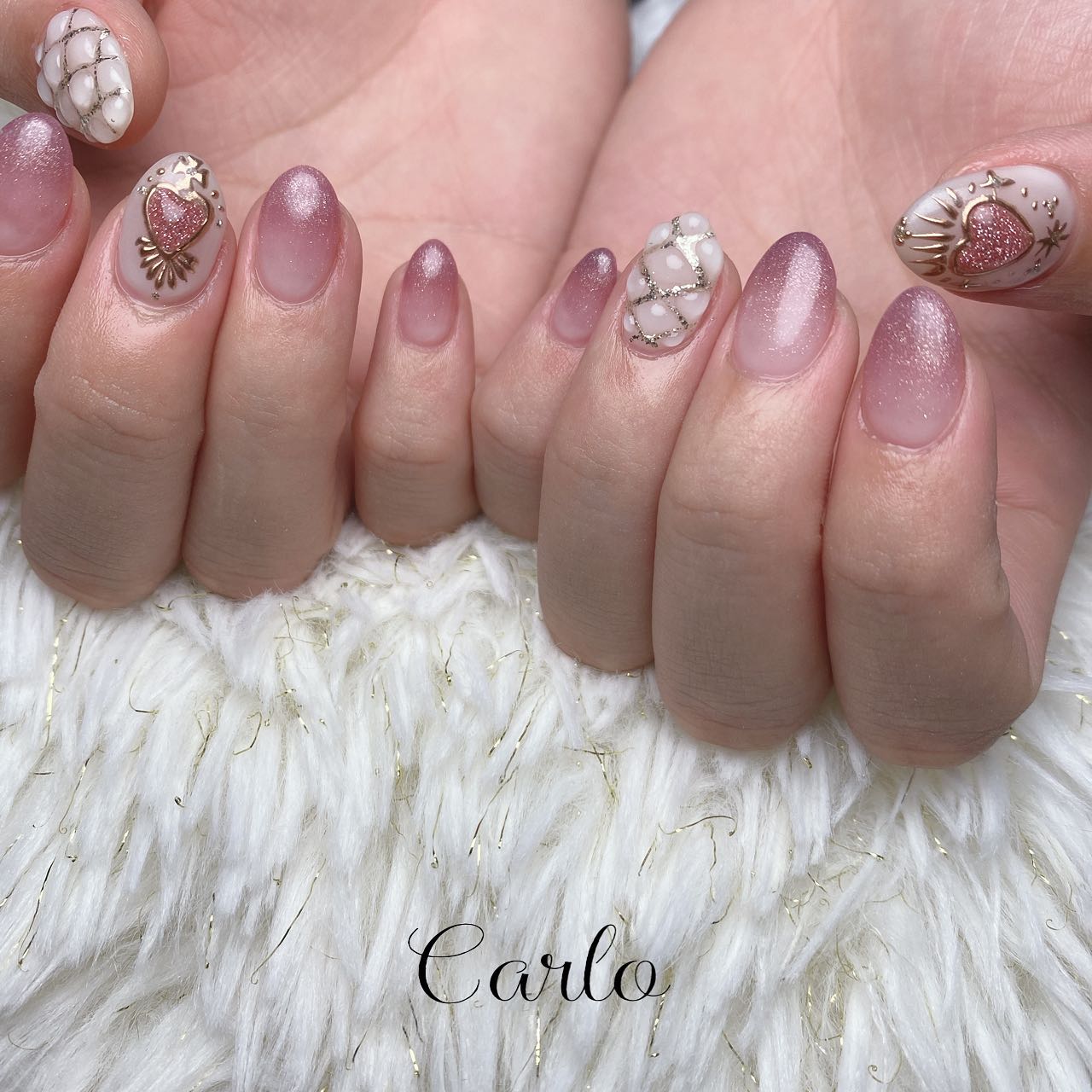 YUKA on LIPS 「.10本長さだしorderart.90min..#nail#n..」(2枚目)