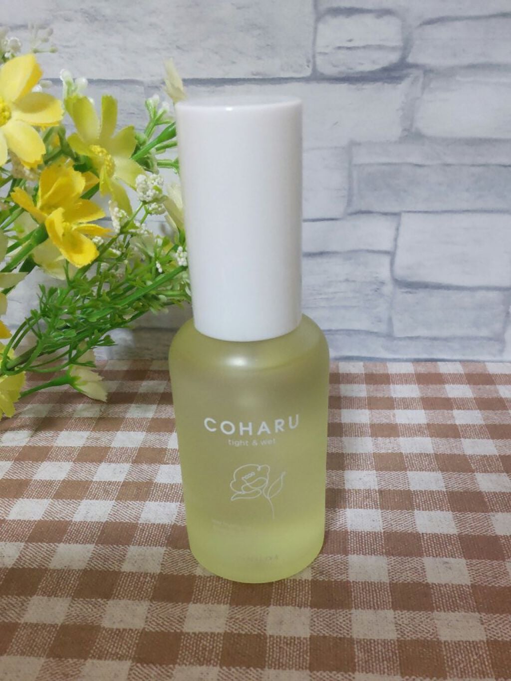 スタイリングオイル<タイト&ウェット>/COHARU/ヘアオイルを使ったクチコミ(1枚目)