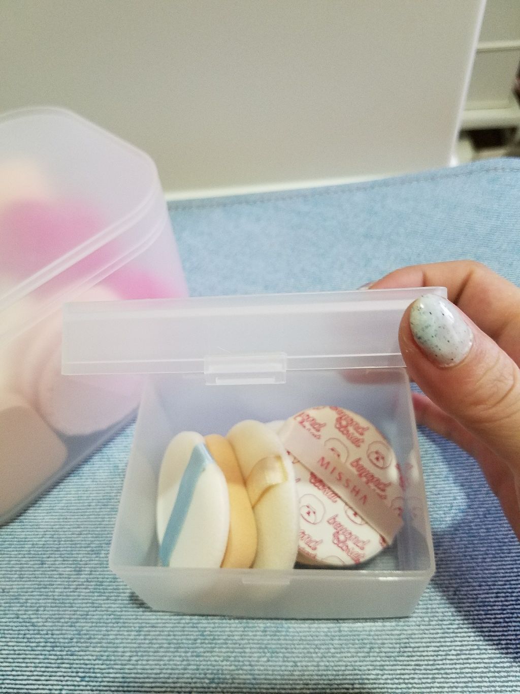 スポンジパフ/DAISO/パフ・スポンジを使ったクチコミ(3枚目)