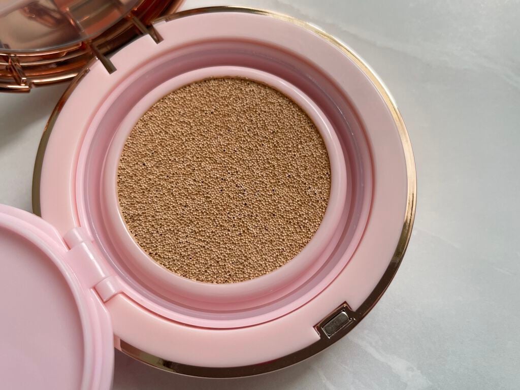 ピンクティーツリーカバークッション/APLIN/クッションファンデーションを使ったクチコミ(2枚目)