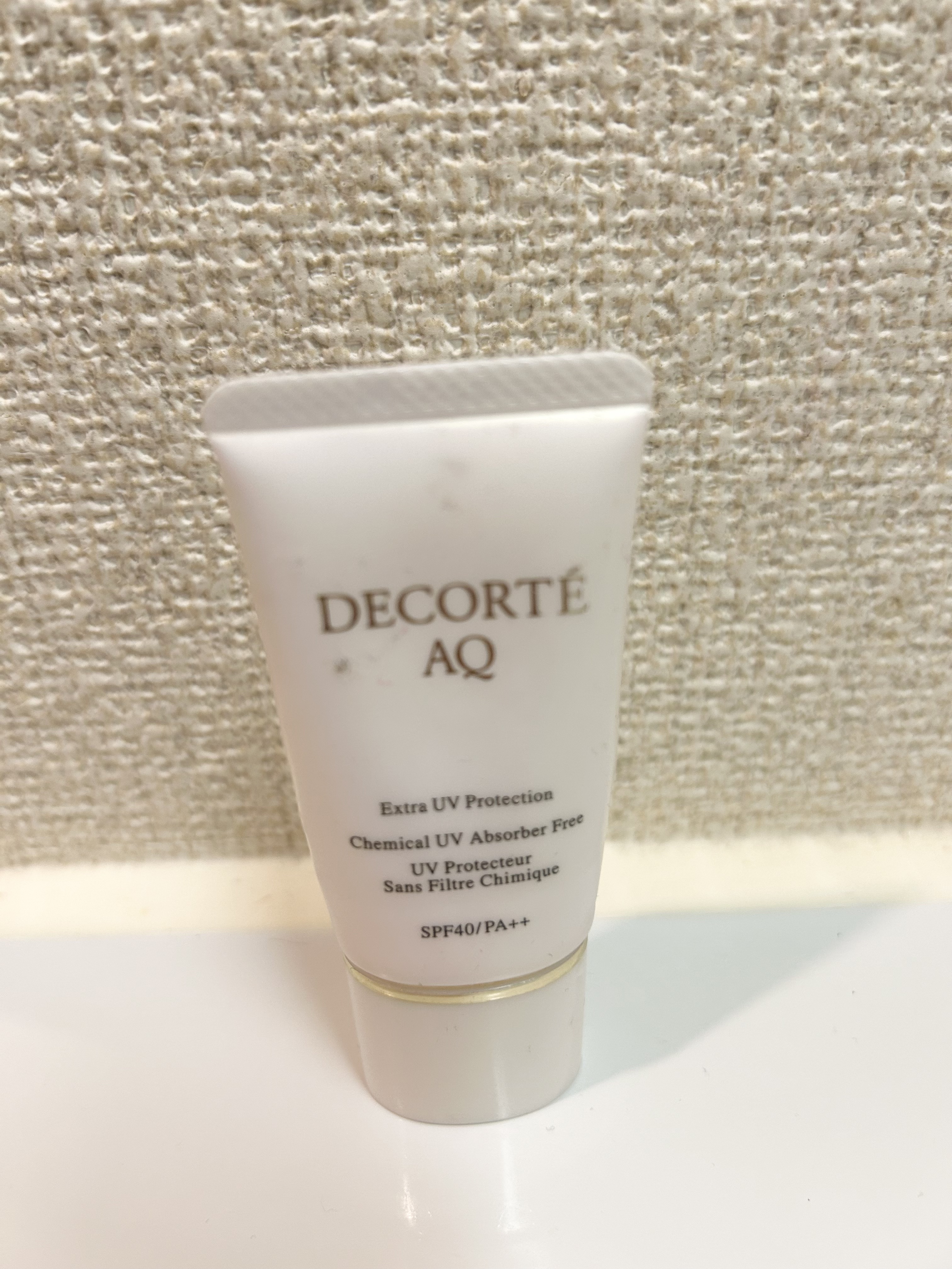 試してみた】AQ エクストラ プロテクション DECORTÉの効果・肌