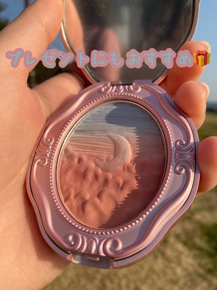 女王のカメオグラデーションチーク/COLORROSE/パウダーチークを使ったクチコミ(5枚目)