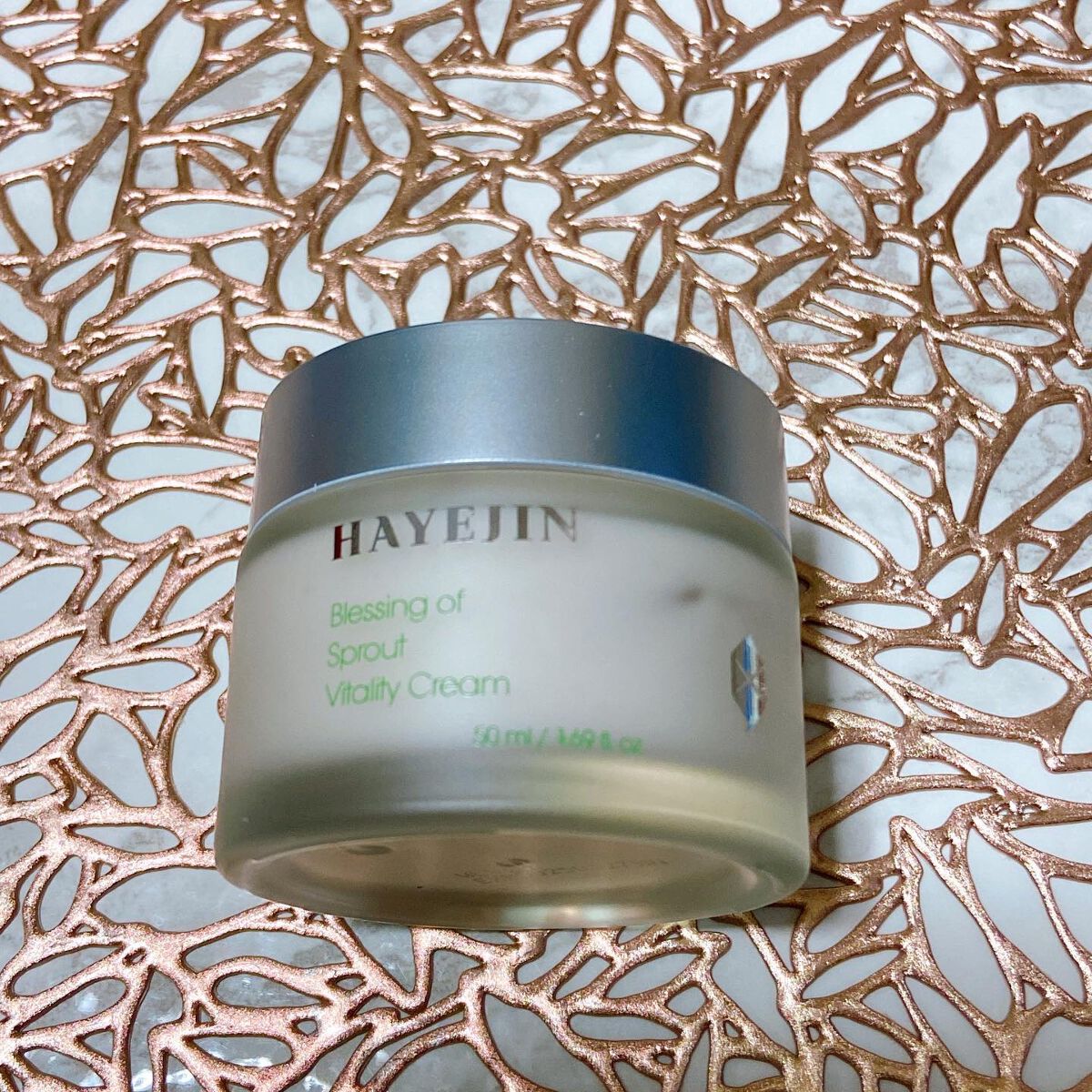 ブレッシングオブスプラウトバイタリティークリーム/HAYEJIN/フェイスクリームを使ったクチコミ（3枚目）