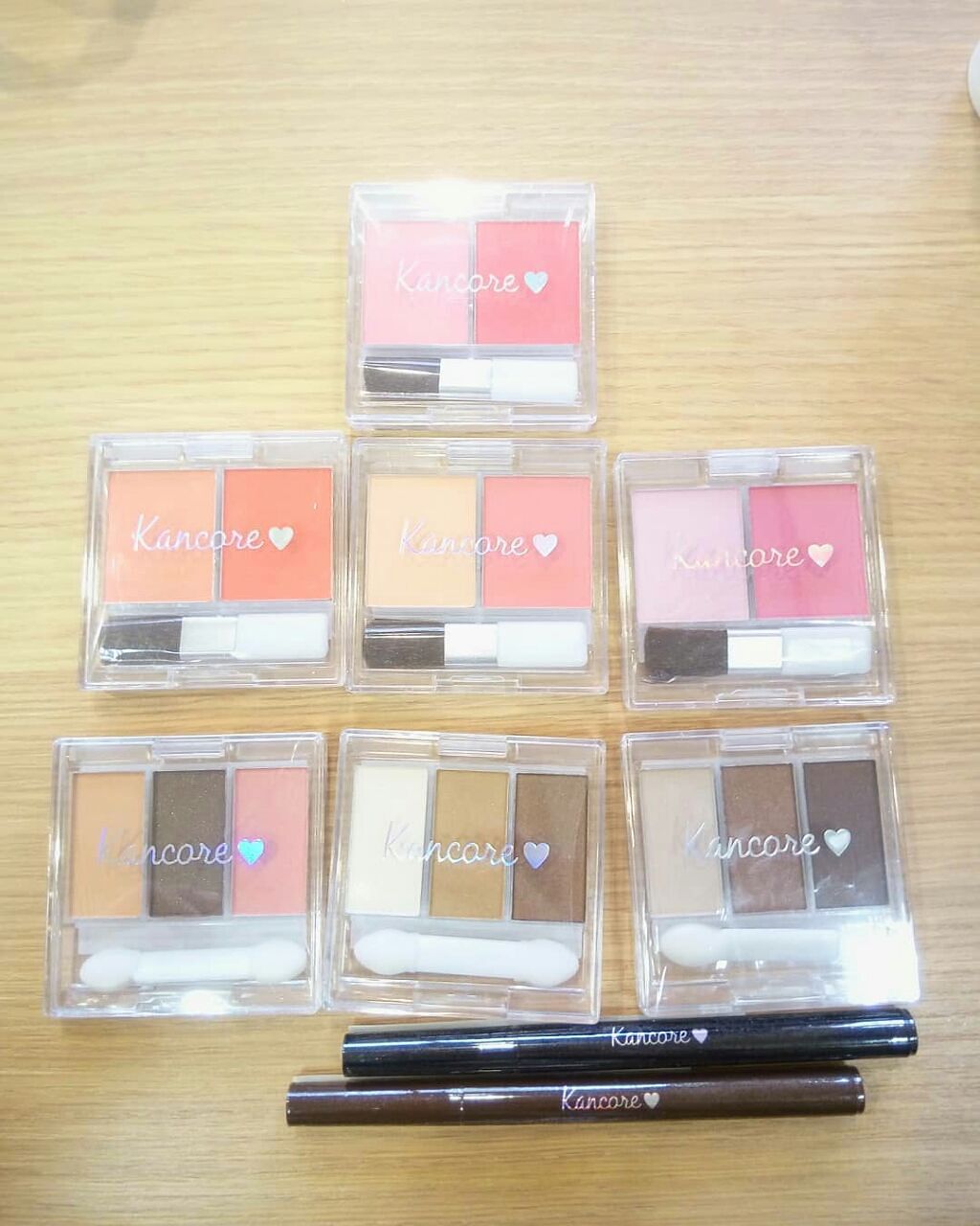 カンコレ チーク/DAISO/パウダーチークを使ったクチコミ（1枚目）