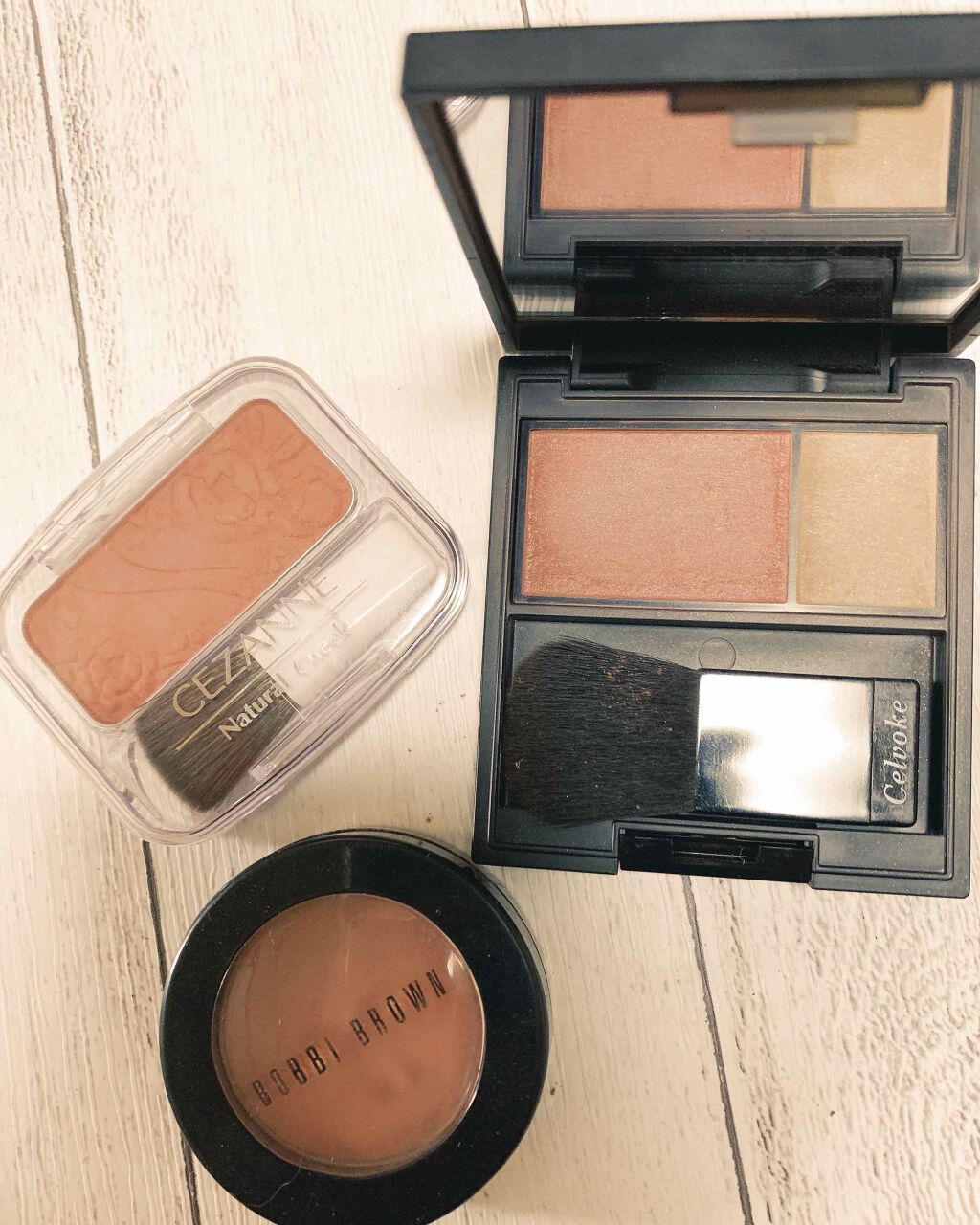 ナチュラル チークN/CEZANNE/パウダーチークを使ったクチコミ(1枚目)