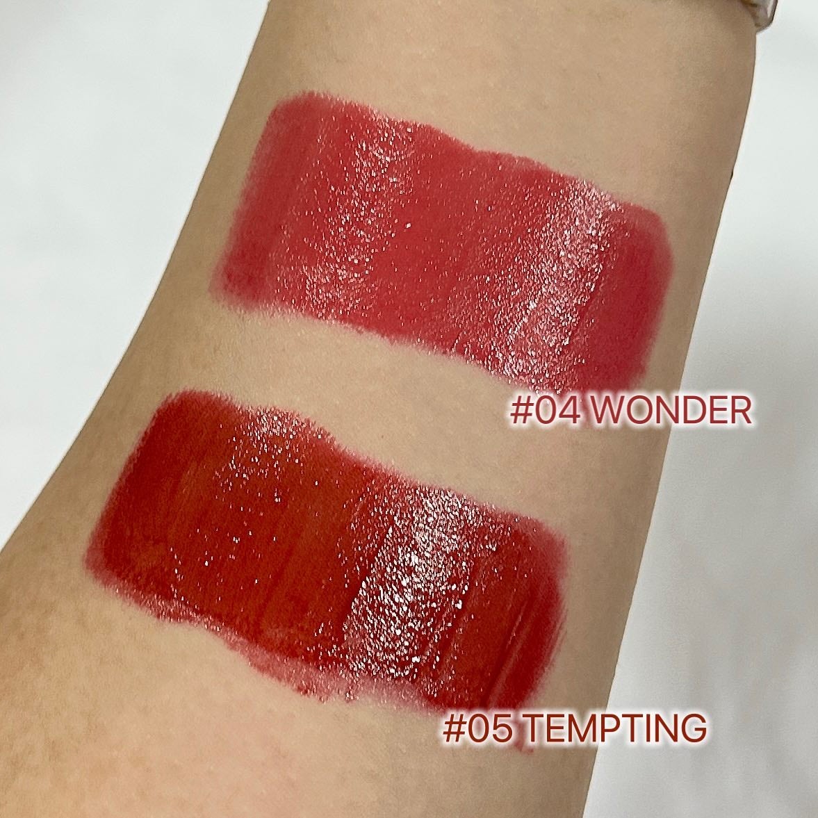 アイシーグロウティント/MUZIGAE MANSION/口紅を使ったクチコミ(2枚目)