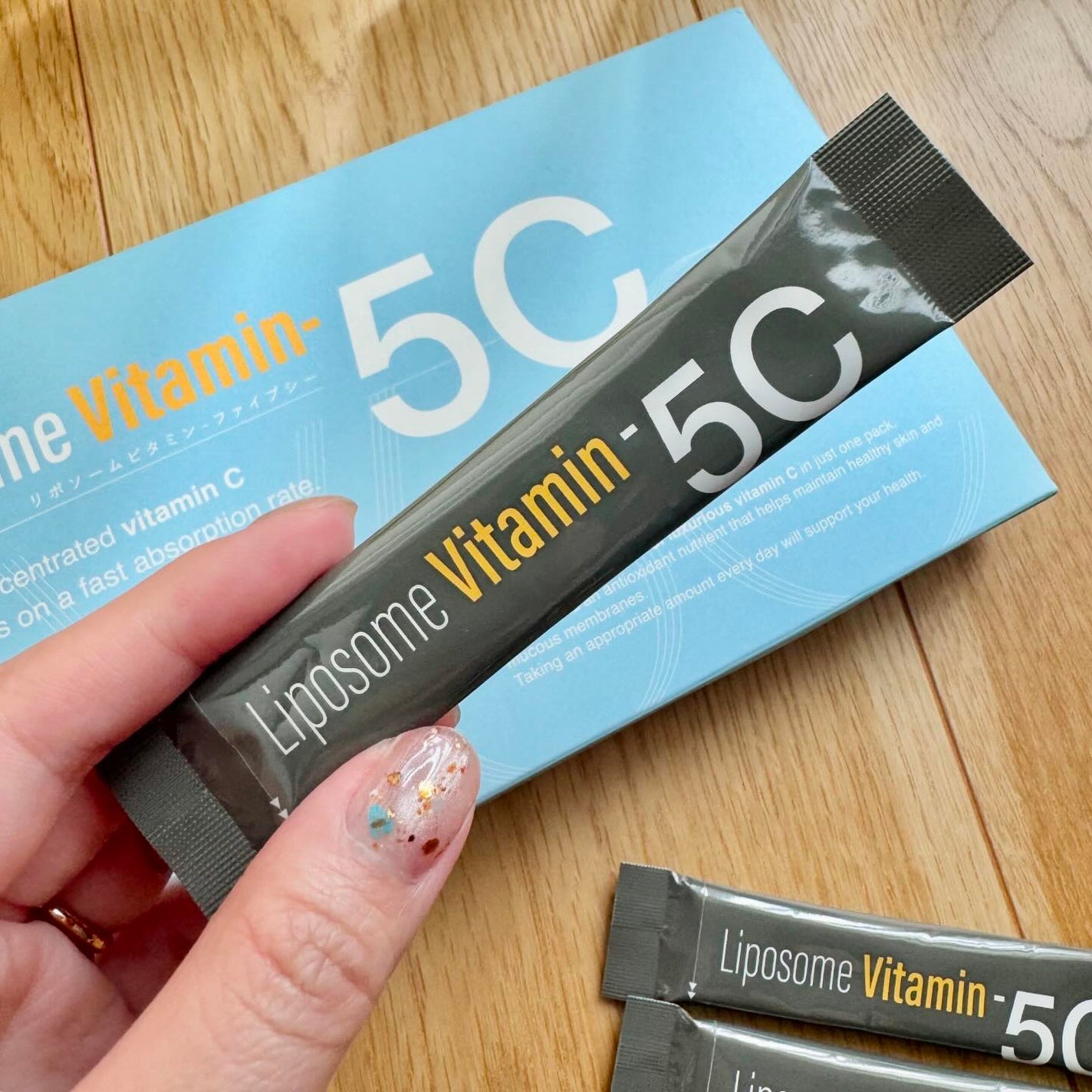 Liposome Vitamin - 5C/renaTerra/美容サプリメントを使ったクチコミ(2枚目)