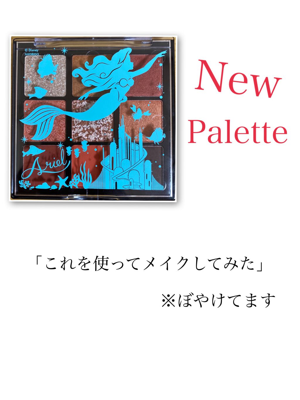 DQDNアイシャドウパレット AR/SHOBIDO/アイシャドウパレットを使ったクチコミ（1枚目）