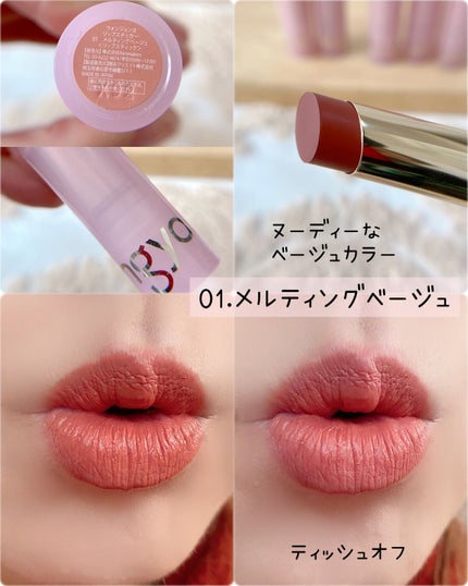 ウォンジョンヨ リップステッカー/Wonjungyo/口紅を使ったクチコミ(3枚目)