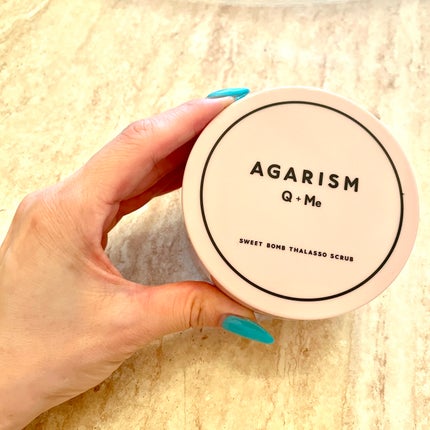Q+Me スウィート ボム タラソ スクラブ/AGARISM/バスト・ヒップケアを使ったクチコミ(1枚目)