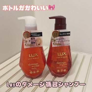 ルミニーク ダメージリペア シャンプー／トリートメント/LUX/シャンプー・コンディショナーを使ったクチコミ（1枚目）