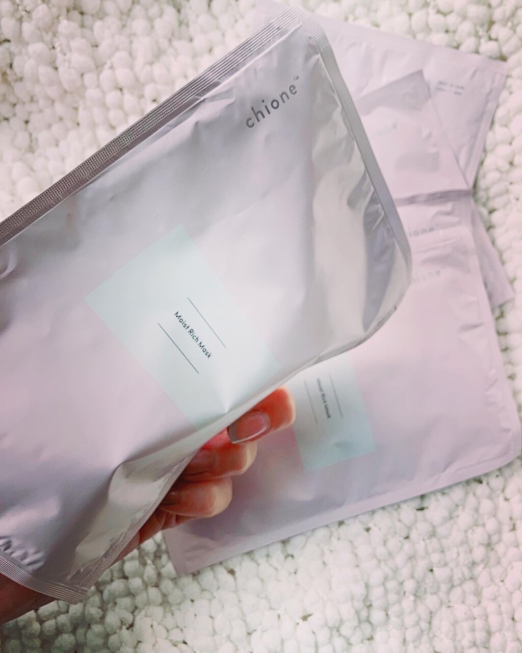 モイストリッチマスク/chione/シートマスク・パックを使ったクチコミ（3枚目）