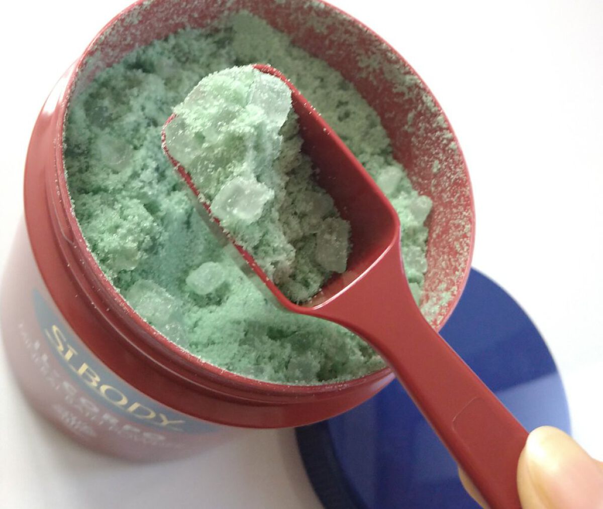 ミネラルバスパウダーオリジナル 600g/イルコルポ/無機塩系入浴剤を使ったクチコミ（2枚目）