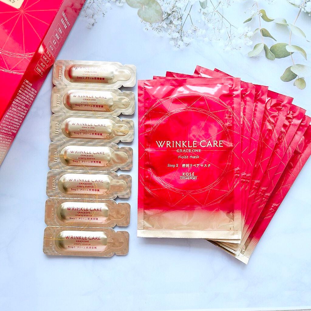 リンクルケア Wコンセントレートマスク/グレイスワン/シートマスク・パックを使ったクチコミ(1枚目)