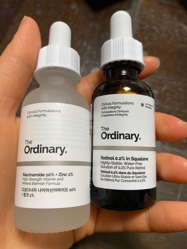 The Ordinary Niacinamide 10% + Zinc 1%

写真左です

とろーっとしていて直ぐに浸透してくれる！
レオノールと併用して若干にきび跡も薄くなった気がします🌸
少しヒリ