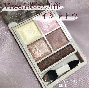 パノラマデザイン アイパレット/Visée/アイシャドウパレットを使ったクチコミ（1枚目）