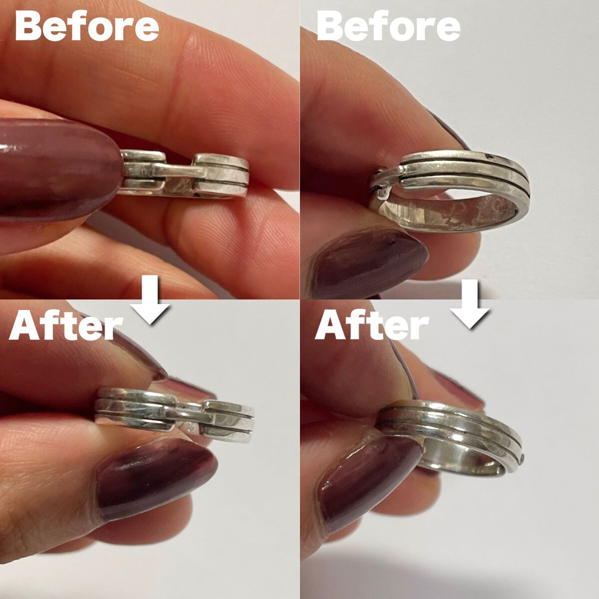 シルバーアクセお手入れシート/キャンドゥ/その他を使ったクチコミ（3枚目）