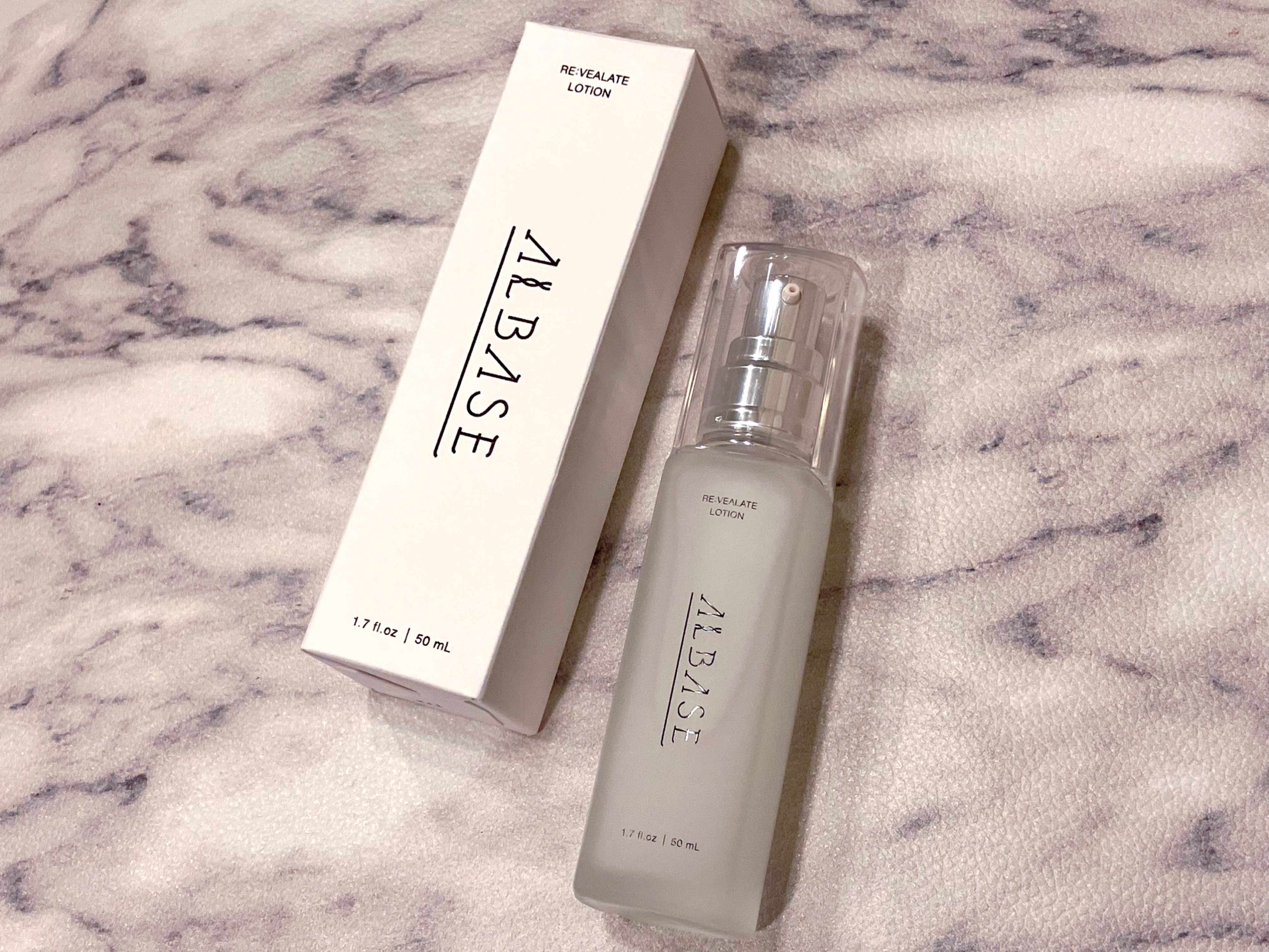 リベレイトローション/ALBASE/美容液を使ったクチコミ（1枚目）