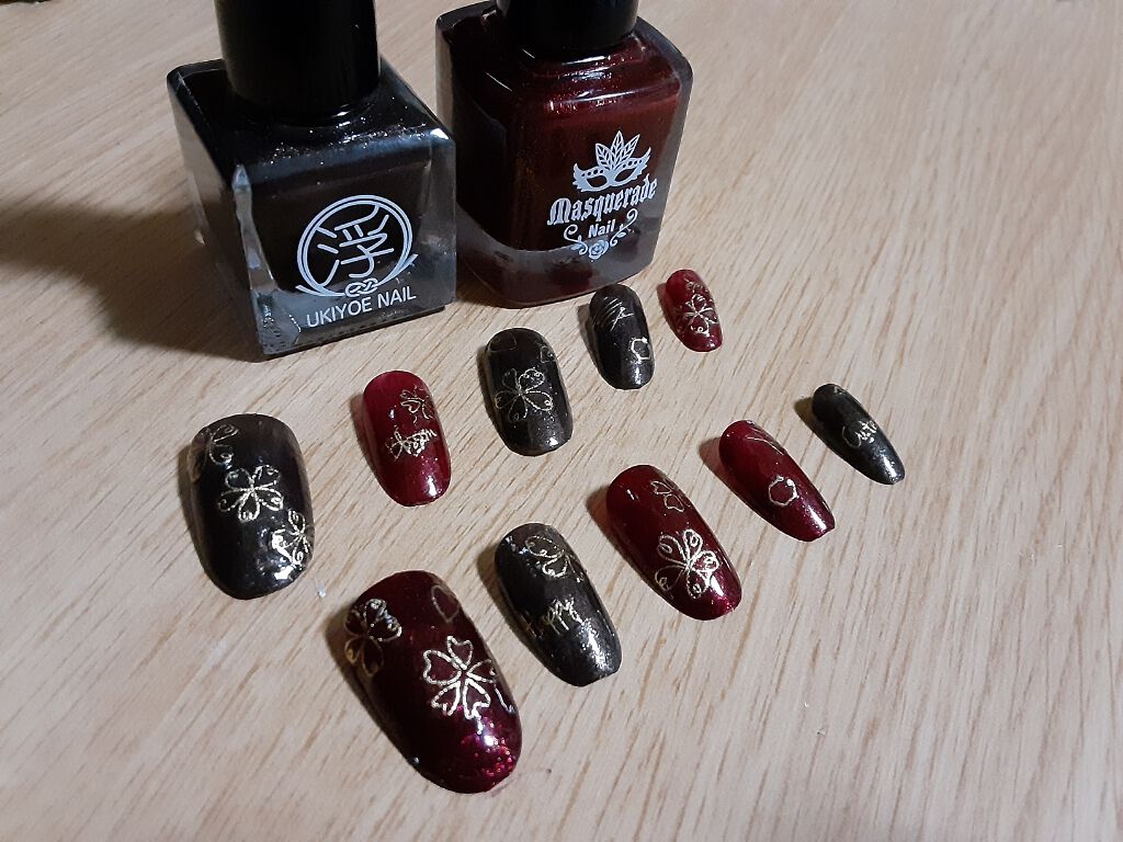 マスカレードネイル/キャンドゥ/マニキュアを使ったクチコミ（1枚目）