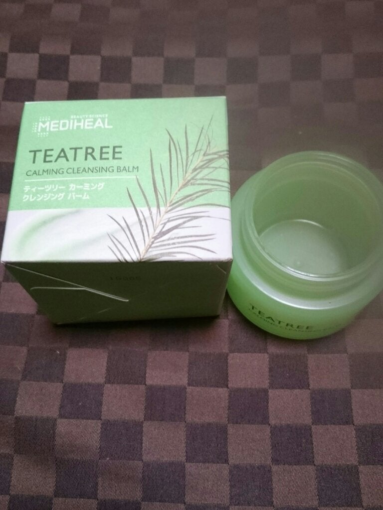 ティーツリーカーミングクレンジングバーム/MEDIHEAL/クレンジングバームを使ったクチコミ(1枚目)