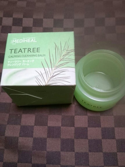 ティーツリーカーミングクレンジングバーム/MEDIHEAL/クレンジングバームを使ったクチコミ(1枚目)