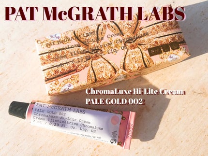 chromaluxe hi-lite cream/PAT McGRATH LABS/クリームハイライトを使ったクチコミ(1枚目)