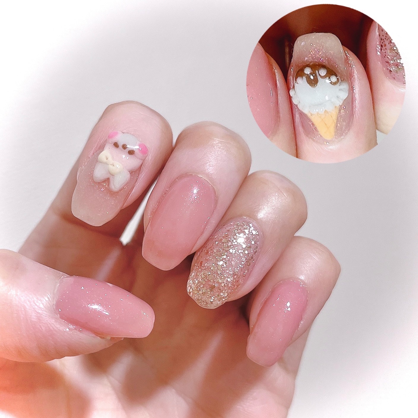 ジェルネイル/ジェルミーワン/ジェルネイルを使ったクチコミ（3枚目）