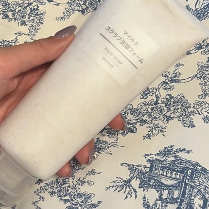 マイルドスクラブ洗顔フォーム/無印良品/スクラブ・ゴマージュを使ったクチコミ(5枚目)