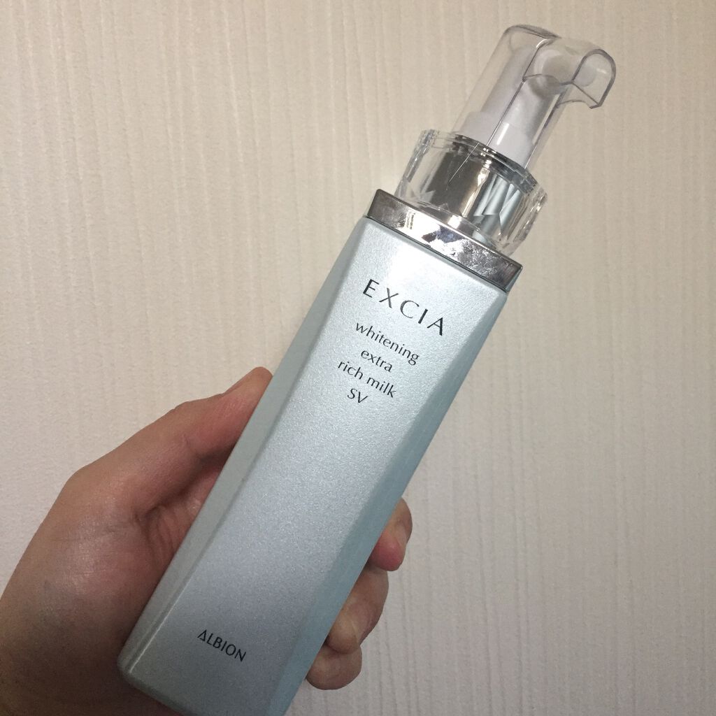 ホワイトニング エクストラリッチミルク SV/ALBION/乳液を使ったクチコミ（1枚目）
