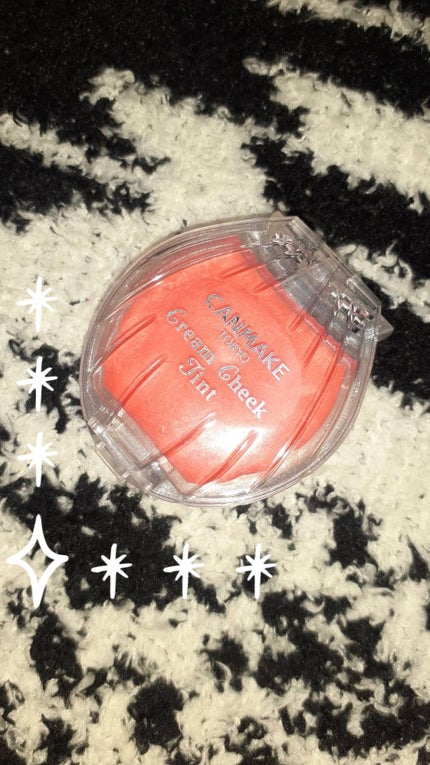 クリームチーク ティント/キャンメイク/ジェル・クリームチークを使ったクチコミ(1枚目)
