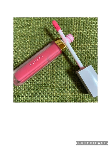 トーン ペタル エッセンス グロス/to/one/リップグロスを使ったクチコミ(1枚目)