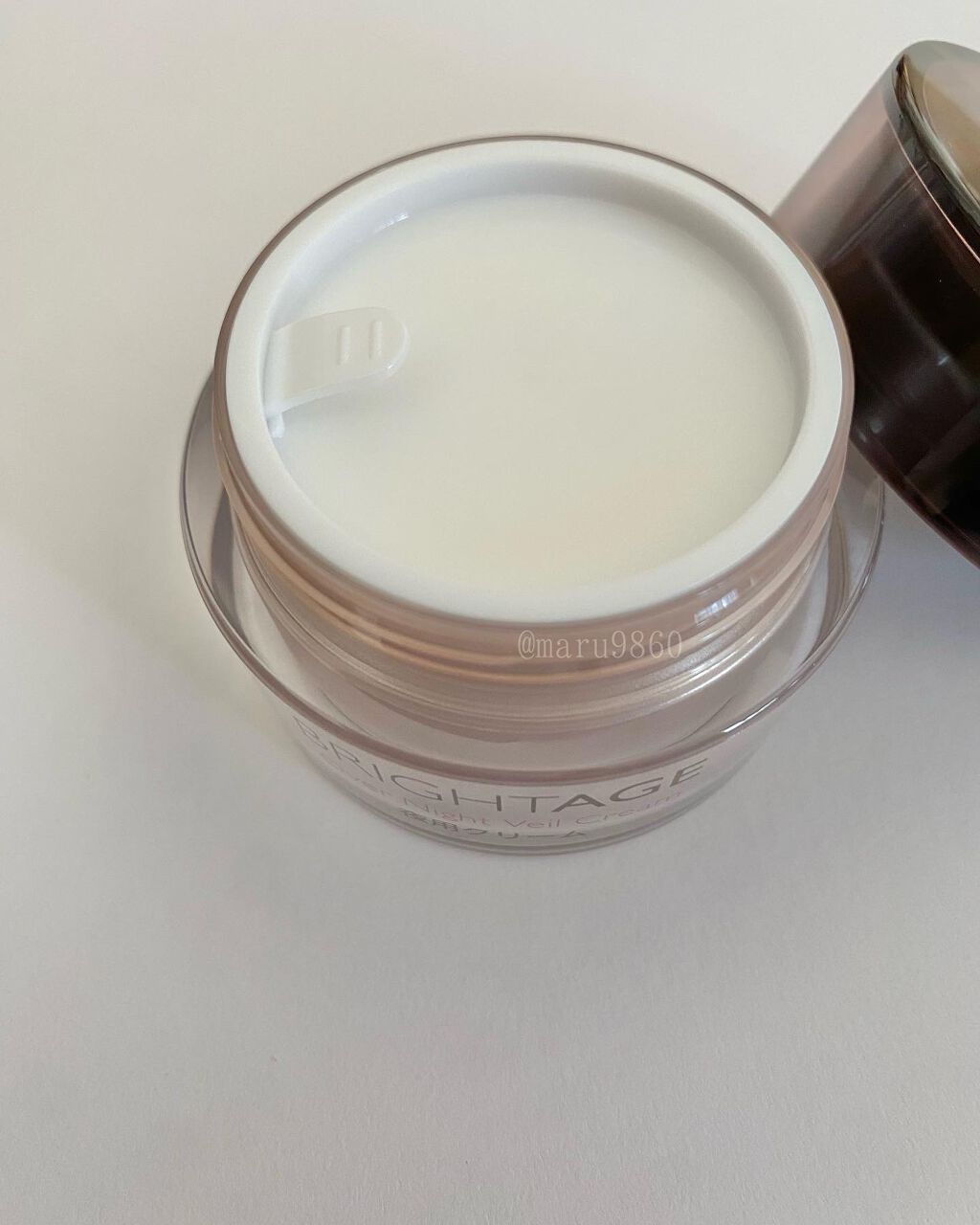 オーバーナイト ヴェールクリーム/BRIGHTAGE/フェイスクリームを使ったクチコミ(3枚目)