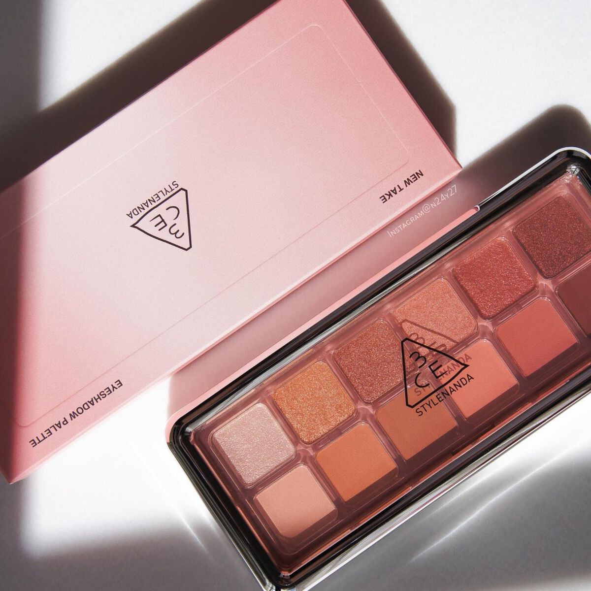 3CE ニューテイク アイシャドウパレット/3CE/アイシャドウパレットを使ったクチコミ（2枚目）