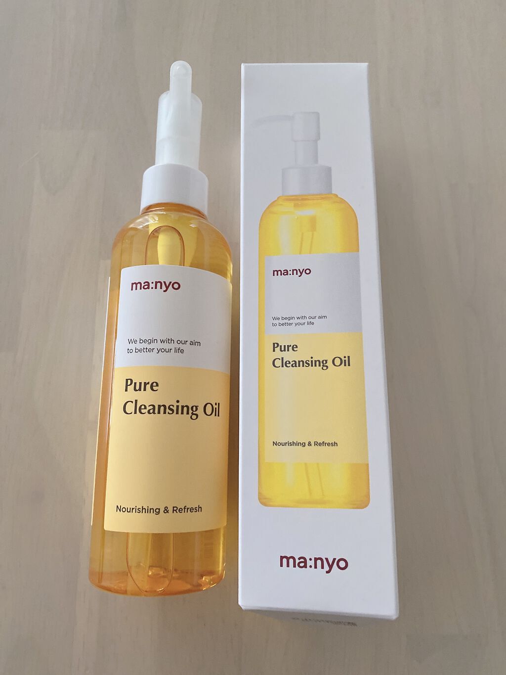 ピュア クレンジング オイル/manyo/オイルクレンジングを使ったクチコミ（1枚目）