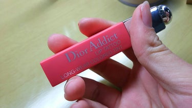 【旧】ディオール アディクト リップ ティント 451 ナチュラル コーラル/Dior/リップグロスを使ったクチコミ（1枚目）