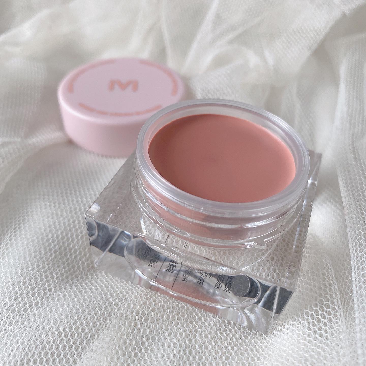 ムードミックスクリームブラッシャー/MAD PEACH/ジェル・クリームチークを使ったクチコミ（3枚目）