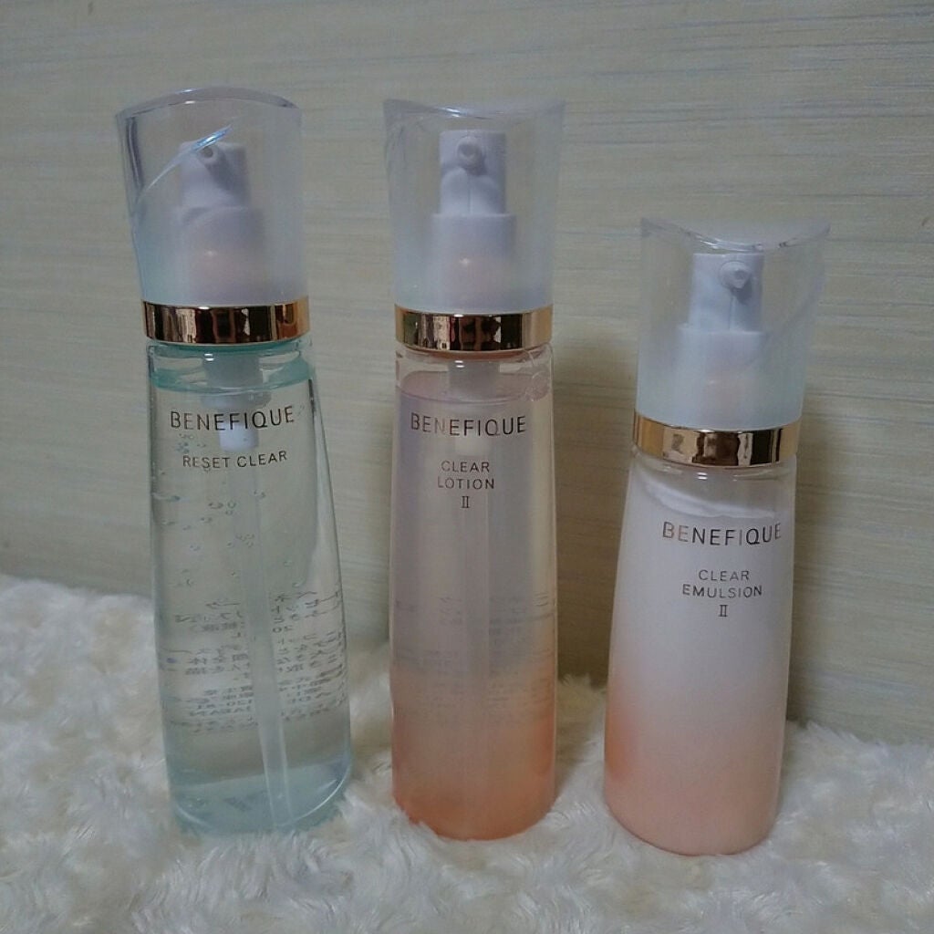クリアローションI・II・III/BENEFIQUE/化粧水を使ったクチコミ(1枚目)