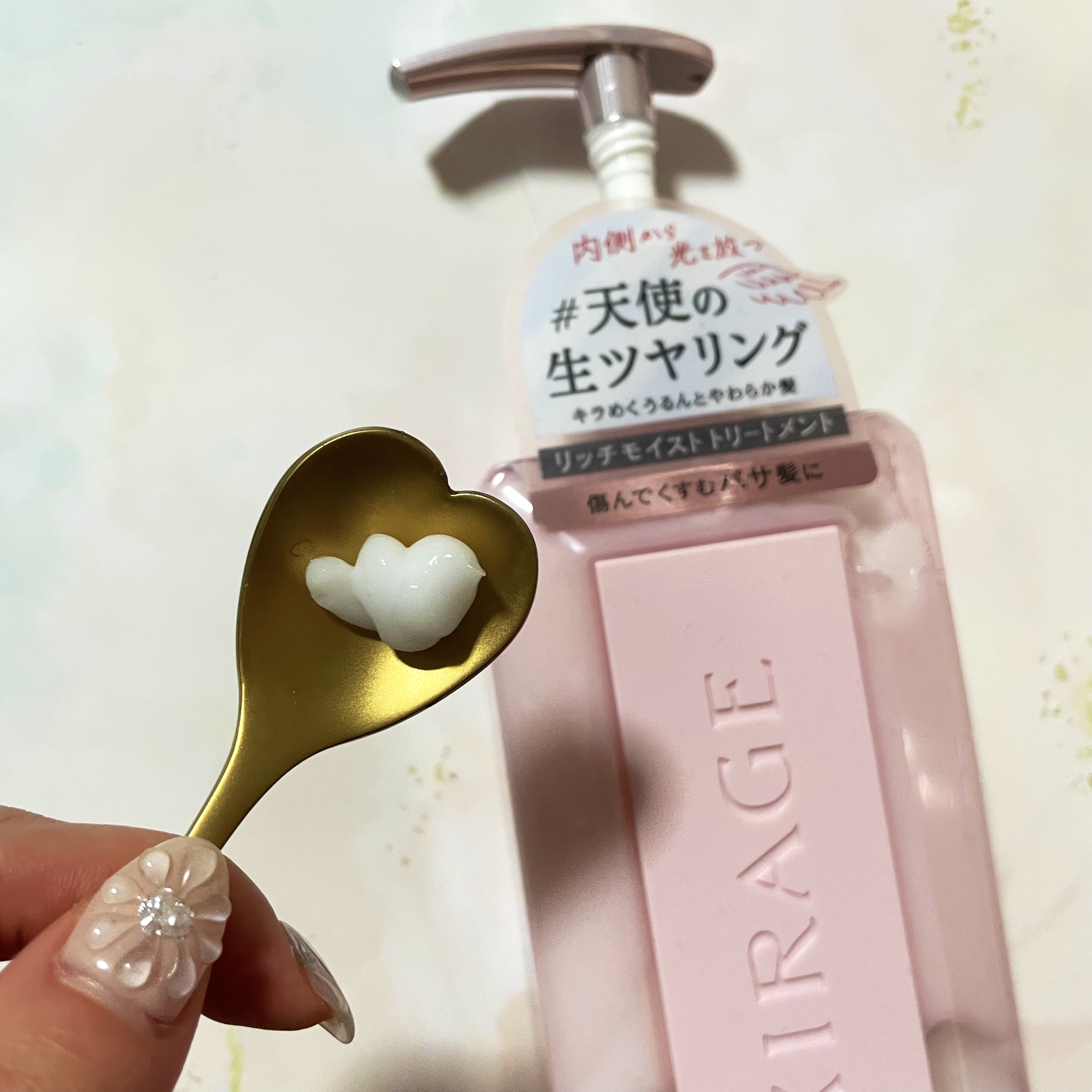 エンジェリックリング/キラージュ/洗い流すヘアトリートメントを使ったクチコミ（3枚目）