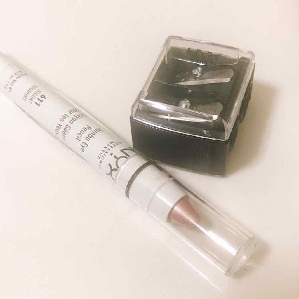 ジャンボ アイ ペンシル/NYX Professional Makeup/単色アイシャドウを使ったクチコミ（1枚目）
