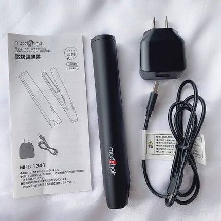 mod's hair スタイリッシュ モバイルヘアアイロン MHS-0840のクチコミ「手のひらサイズの本格派ミニアイロン♡
mod's hair
スタイリッシュ
モバイルヘアアイ.....」(2枚目)