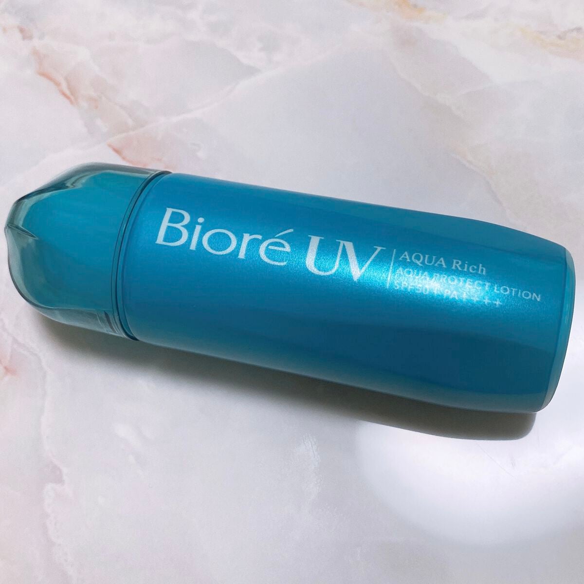 ビオレUV アクアリッチ アクアプロテクトローション(水層パック)/ビオレ/日焼け止めローションを使ったクチコミ(1枚目)