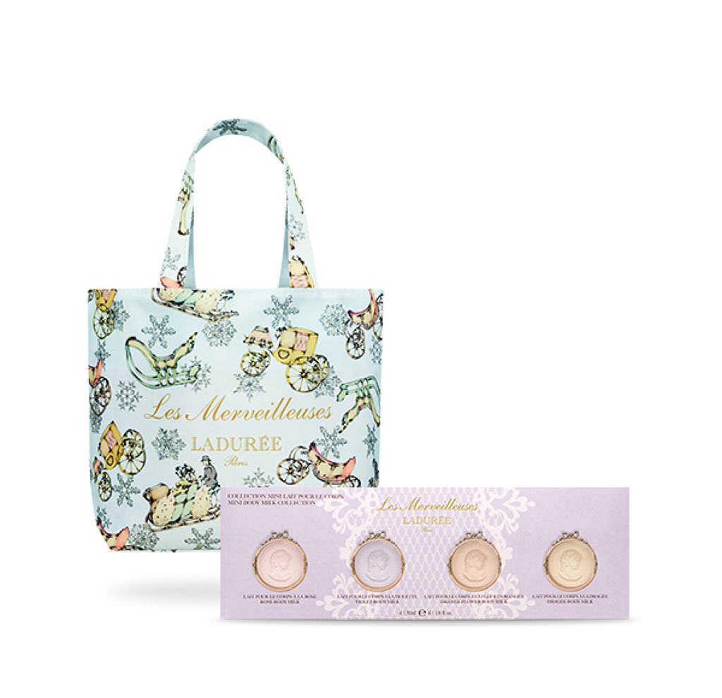 レ・メルヴェイユーズ ラデュレ ミニ ボディ ミルク コレクション