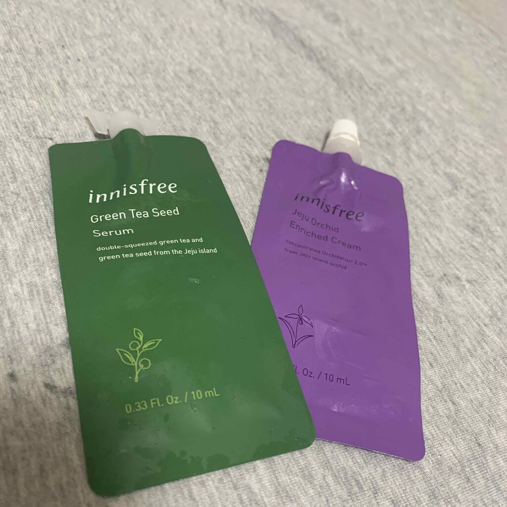 オーキッド エンリッチド クリーム/innisfree/フェイスクリームを使ったクチコミ（1枚目）